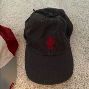 IOWA STATE Cap with Red Logo (Walking Cy Logo)